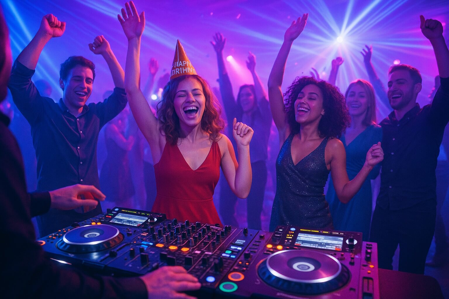 Energiegeladene Geburtstagsfeier